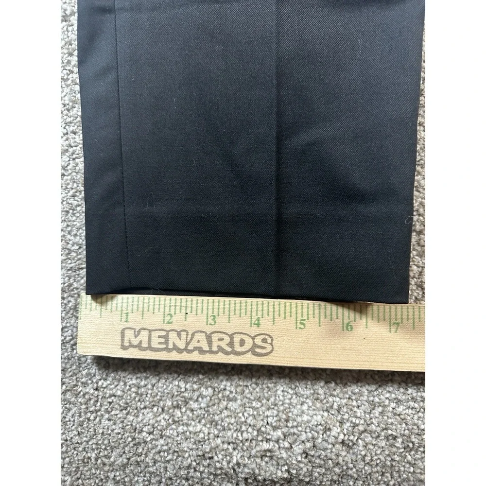 Banana Republic Ryan Fit Black Wool Blend Ankle Pants Womens 12‎ NWT Preppy